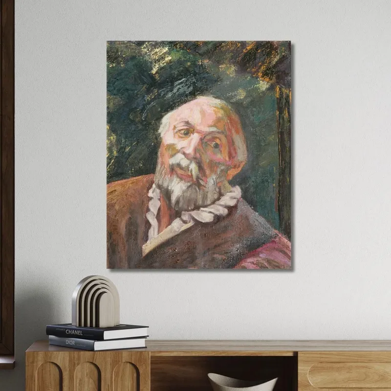 Retrato De Un Hombre Anciano Walther Gamerith