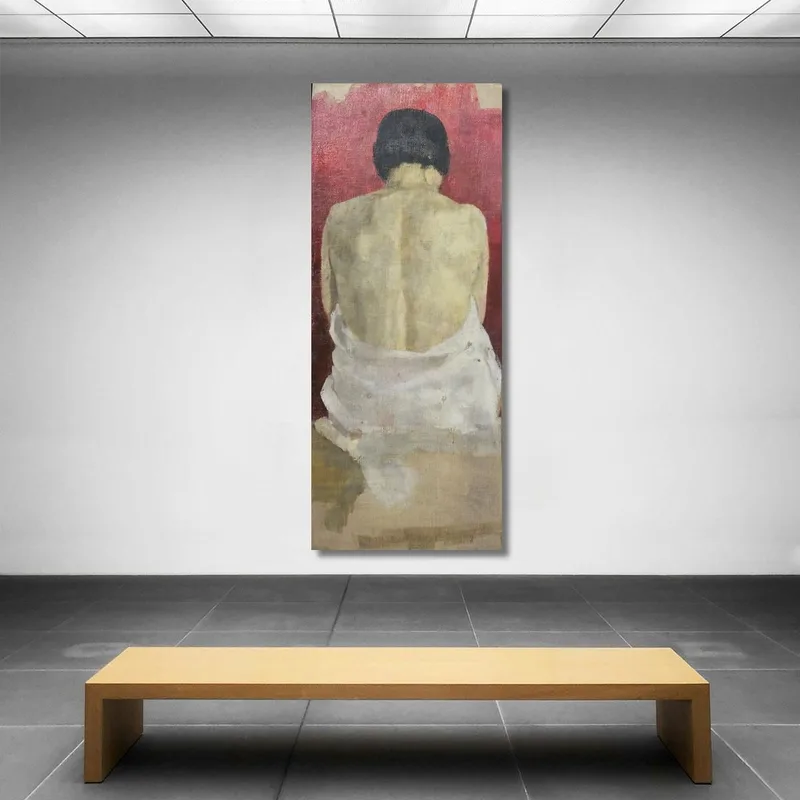 Desnudo De Espaldas Walther Gamerith