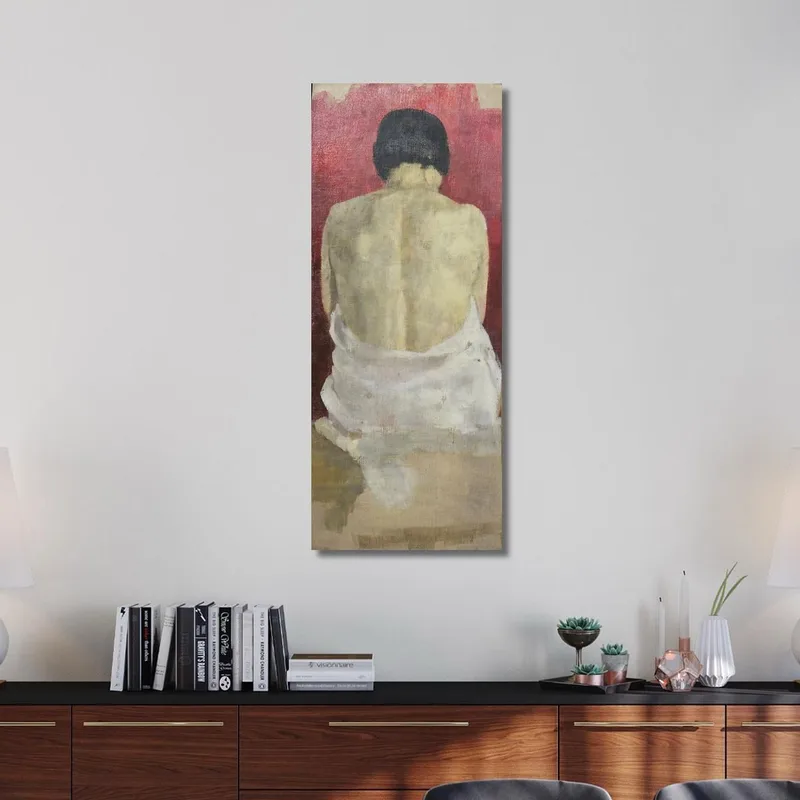 Desnudo De Espaldas Walther Gamerith