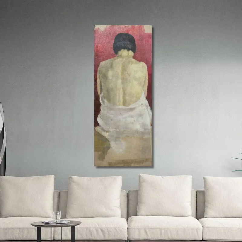 Desnudo De Espaldas Walther Gamerith