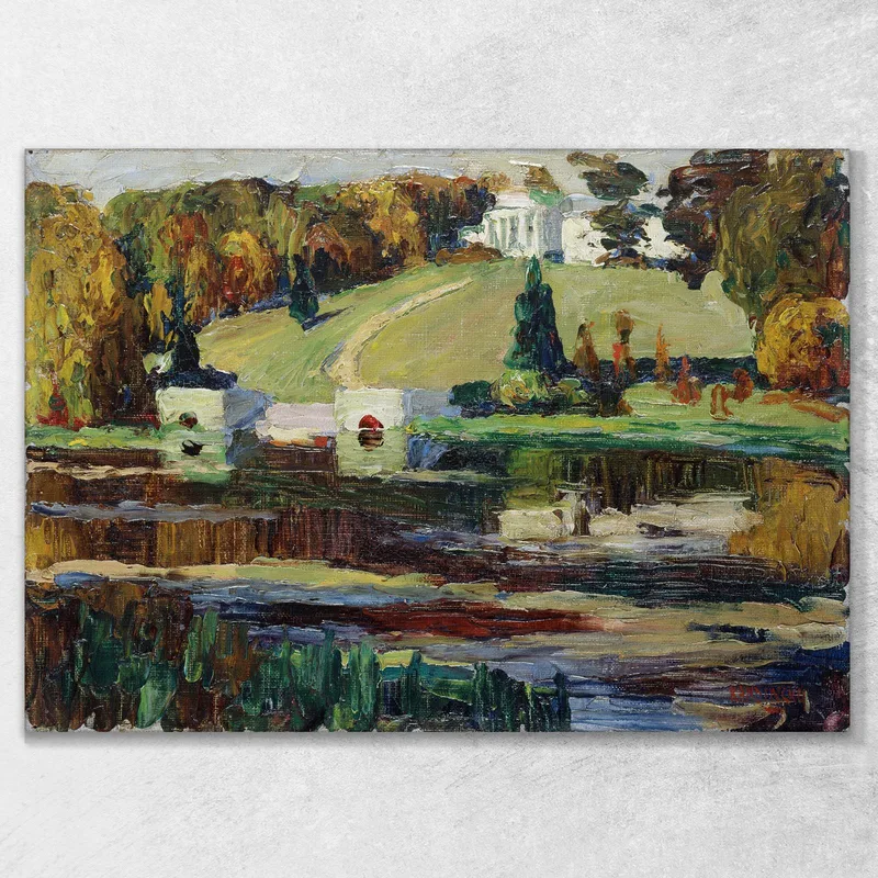 Schizzo Per La Caduta Di Akhtyrka Wassily Kandinsky