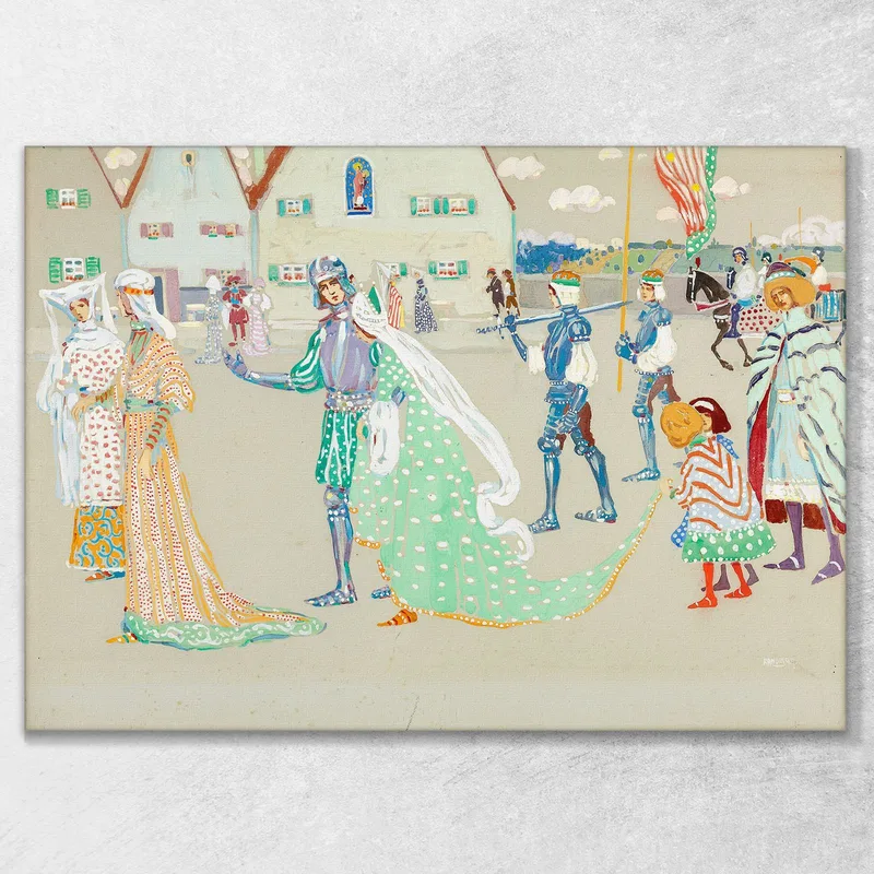 La Joven Pareja Wassily Kandinsky