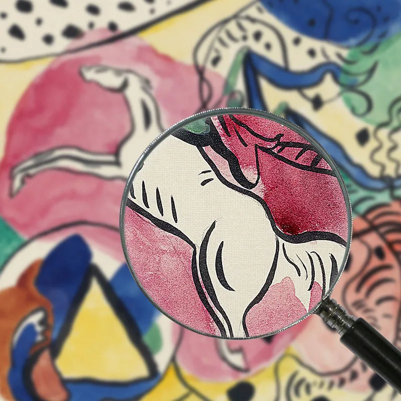 Design Per La Copertina Dell'Almanacco The Blue Rider 2 Wassily Kandinsky