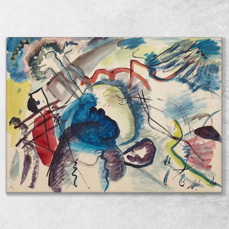 Draft For Picture With A White Border Wassily Kandinsky