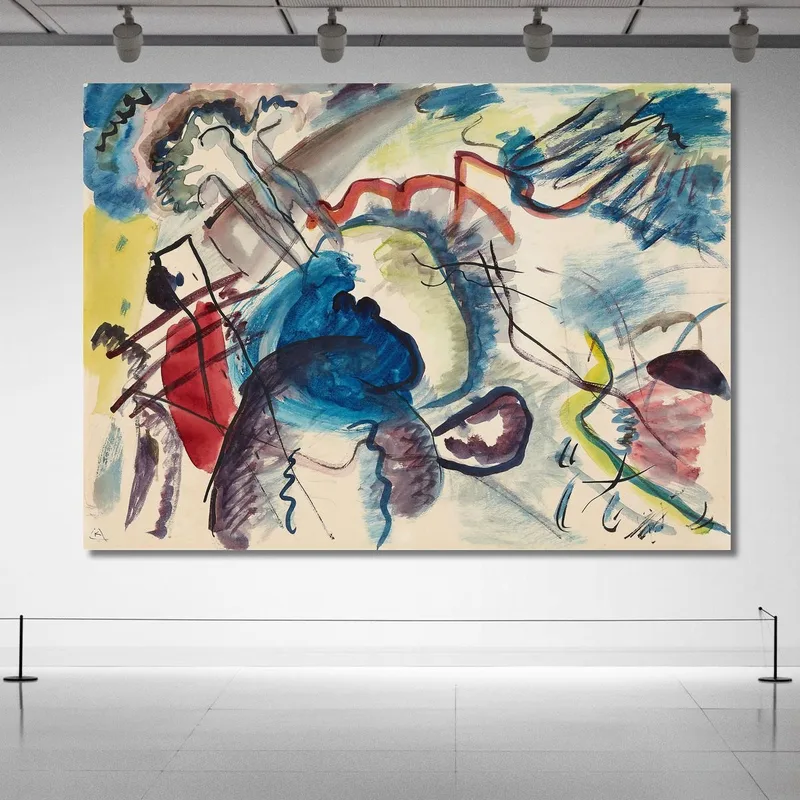 Draft For Picture With A White Border Wassily Kandinsky
