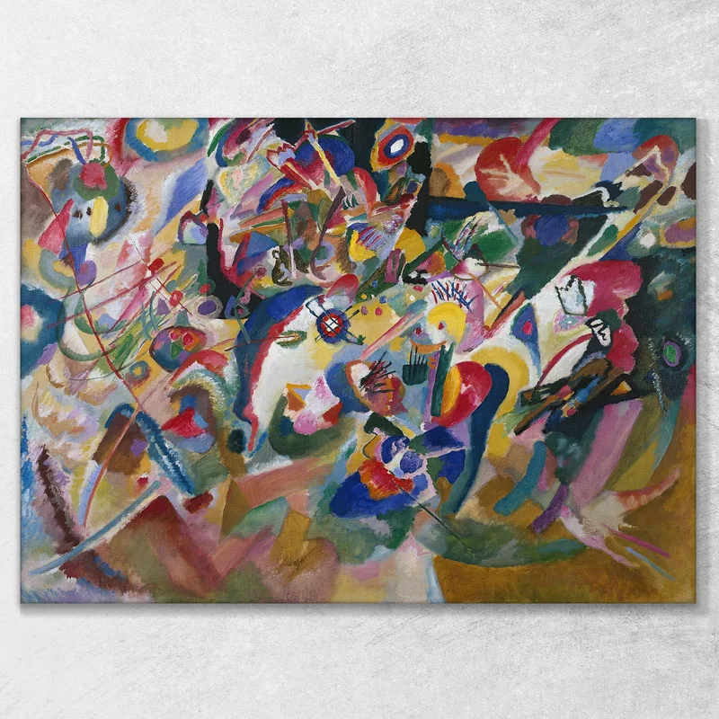 Borrador 3 Para La Composición Vii Wassily Kandinsky