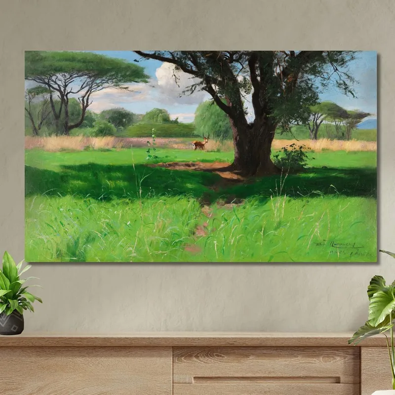 Nella Savana Dell'Africa Orientale Wilhelm Kuhnert