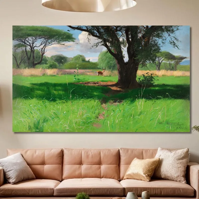 Nella Savana Dell'Africa Orientale Wilhelm Kuhnert