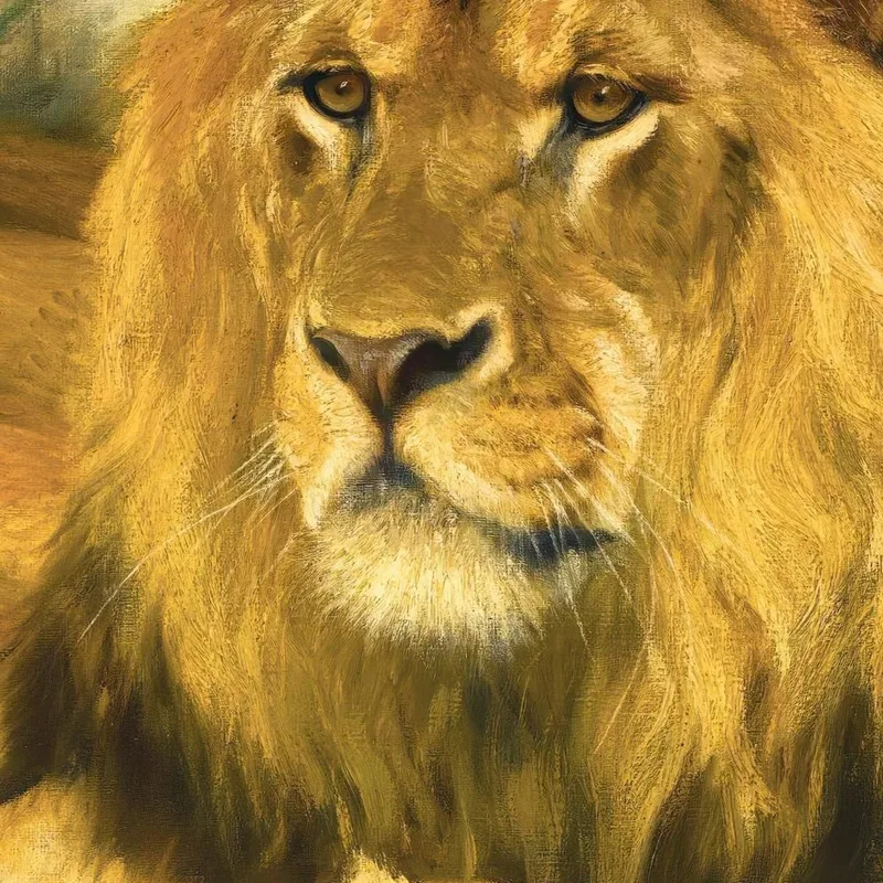 Resting Lions Wilhelm Kuhnert