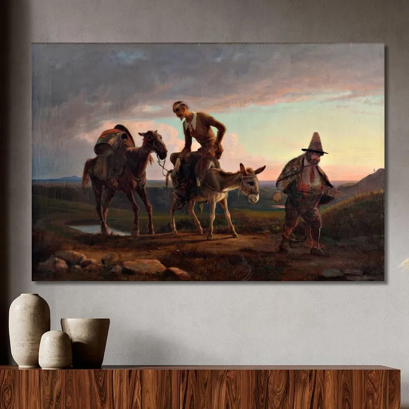 El Primer Viaje De Don Quijote A Casa Wilhelm Marstrand