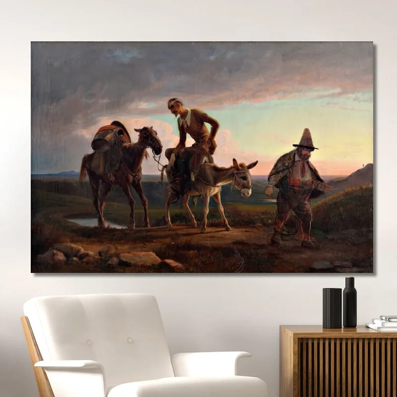 El Primer Viaje De Don Quijote A Casa Wilhelm Marstrand