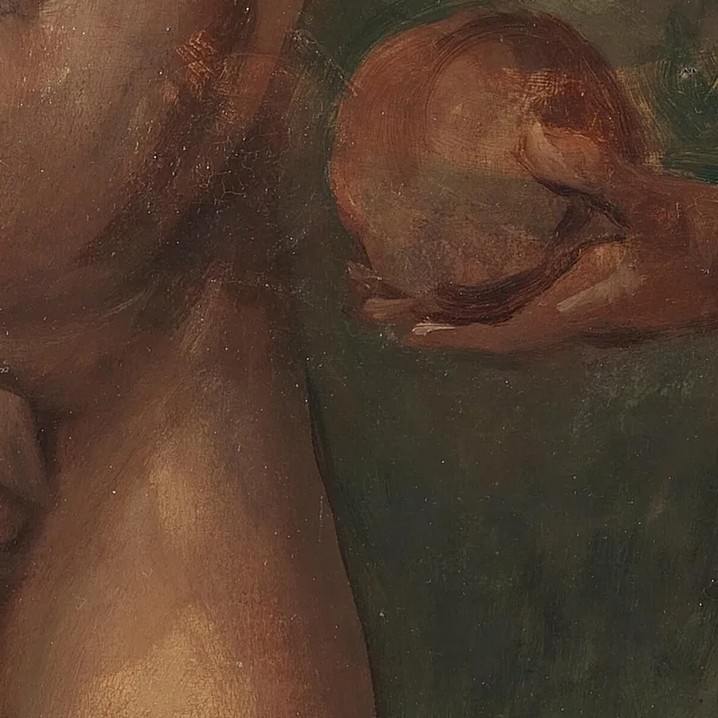 Eva Tentando A Adán Wilhelm Marstrand