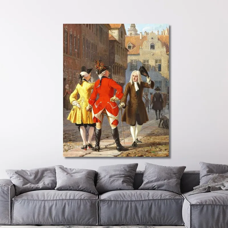 Jacob Von Thyboe Y Jean De France Wilhelm Marstrand