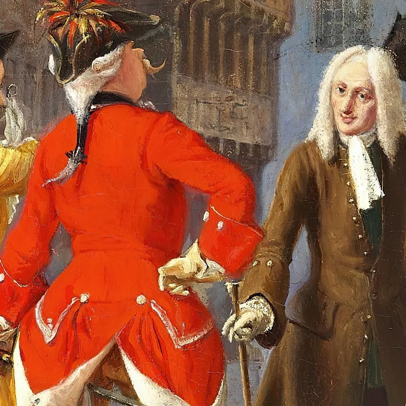 Jacob Von Thyboe Y Jean De France Wilhelm Marstrand