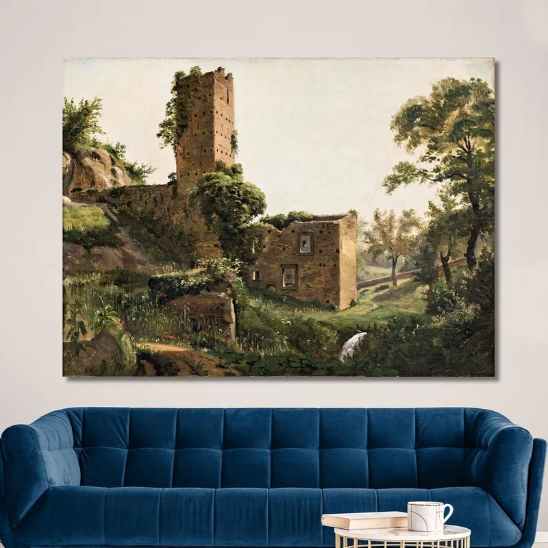 Paisaje Con Ruinas Wilhelm Marstrand
