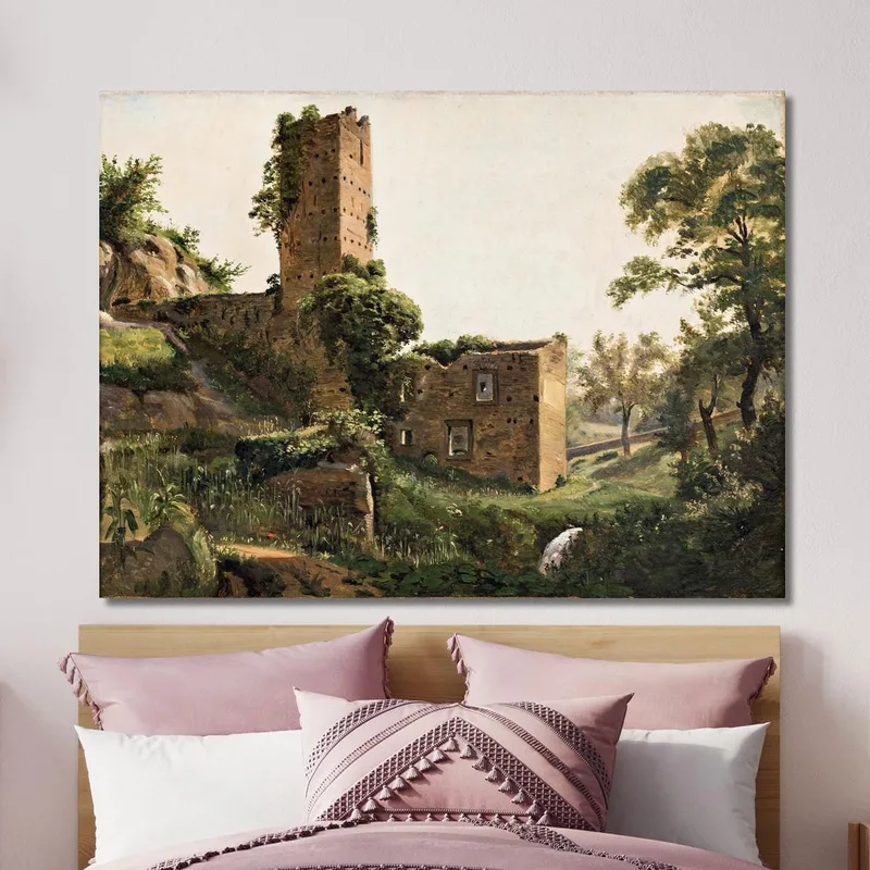 Paisaje Con Ruinas Wilhelm Marstrand