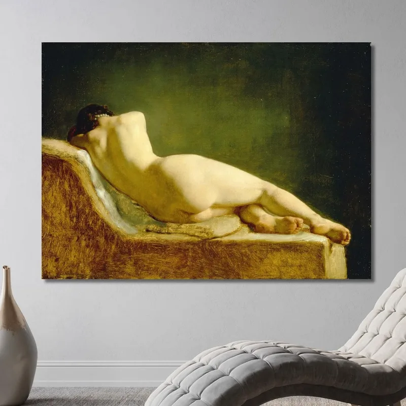 Lying Model Wilhelm Marstrand
