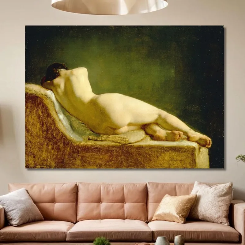 Lying Model Wilhelm Marstrand
