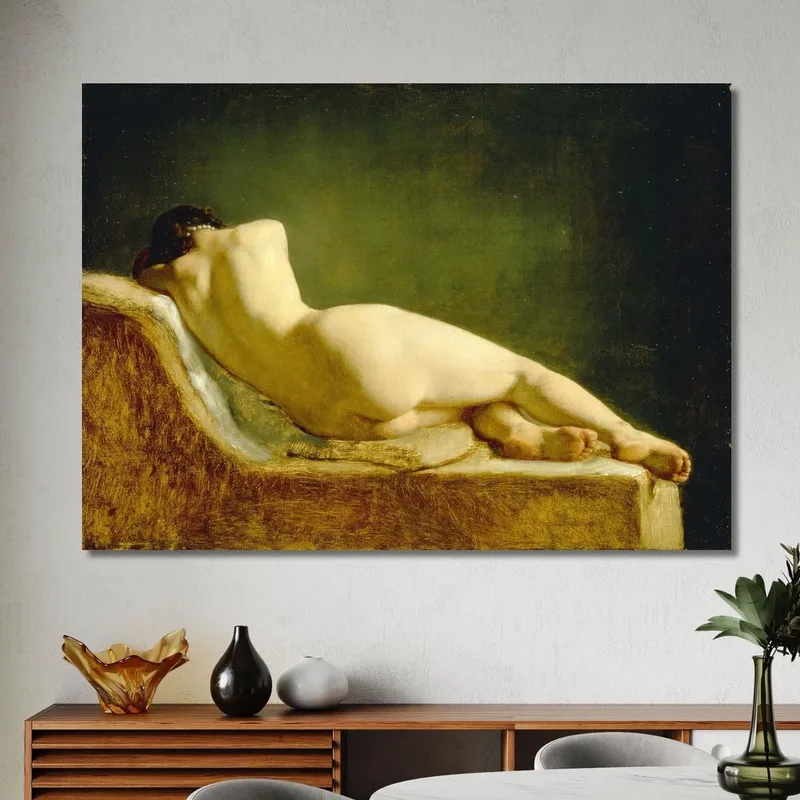 Lying Model Wilhelm Marstrand