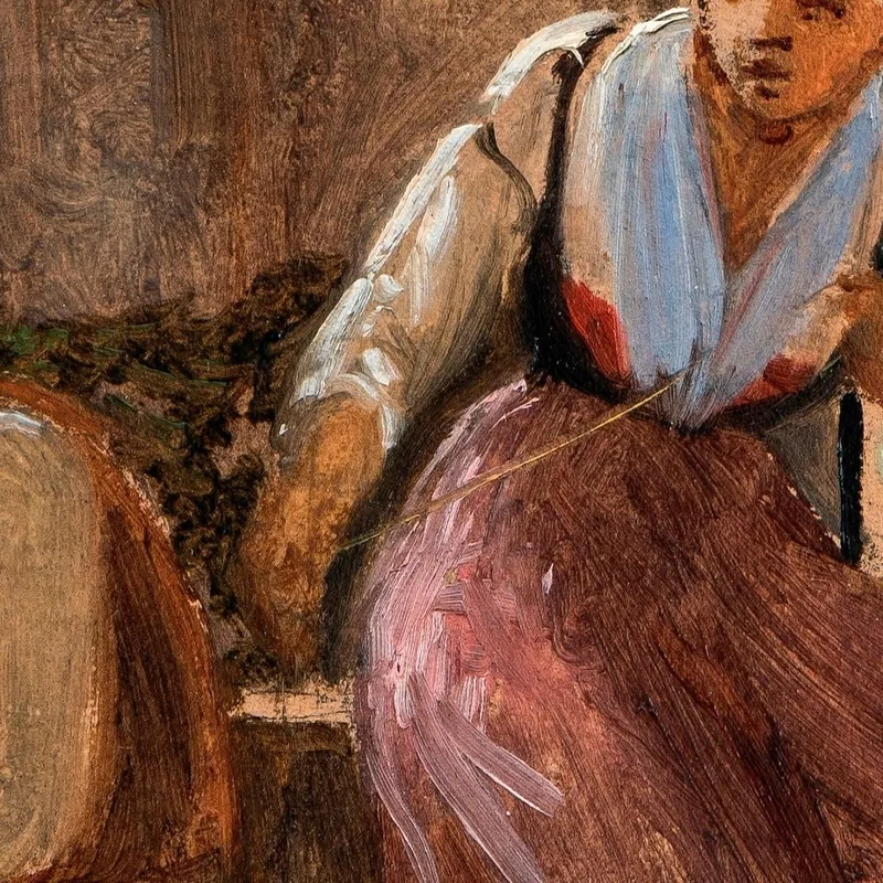 The Neapolitan Way Of Life. Study Wilhelm Marstrand