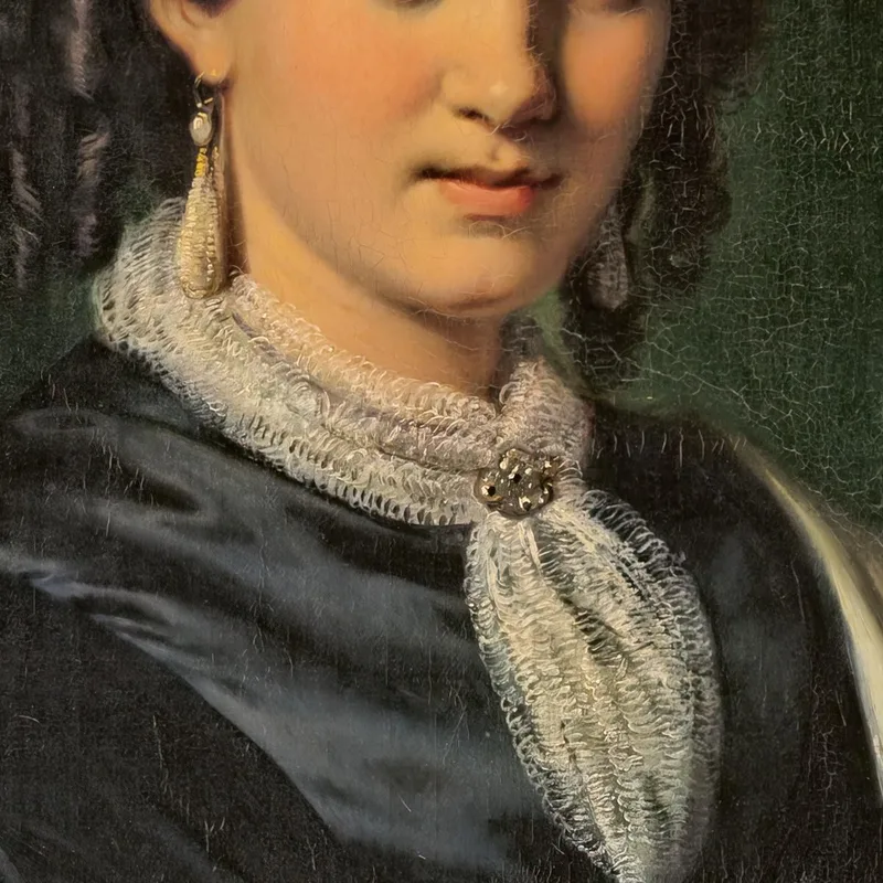 Portrait Of Mrs. Vilhelmine Heise Born Hage Wilhelm Marstrand