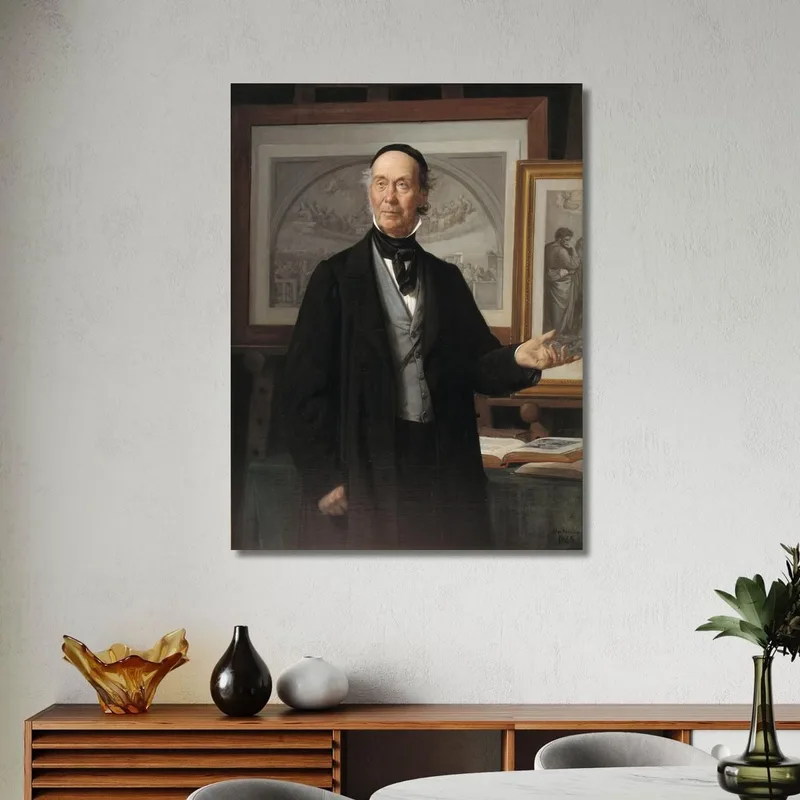 The Art Historian Niels Lauritz Høyen Wilhelm Marstrand