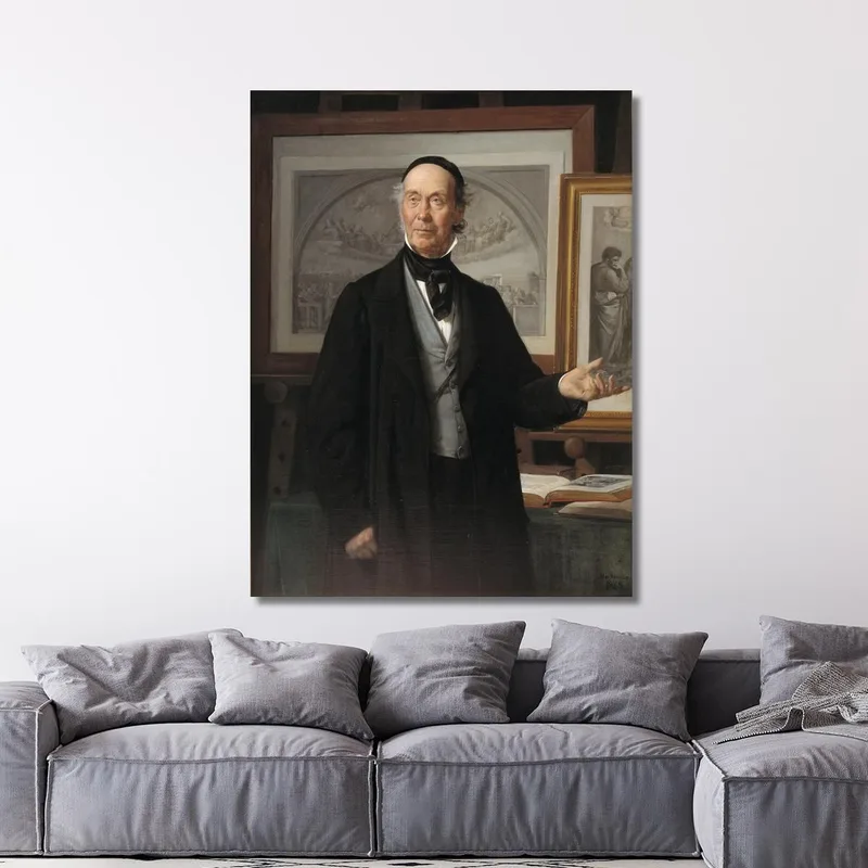 The Art Historian Niels Lauritz Høyen Wilhelm Marstrand