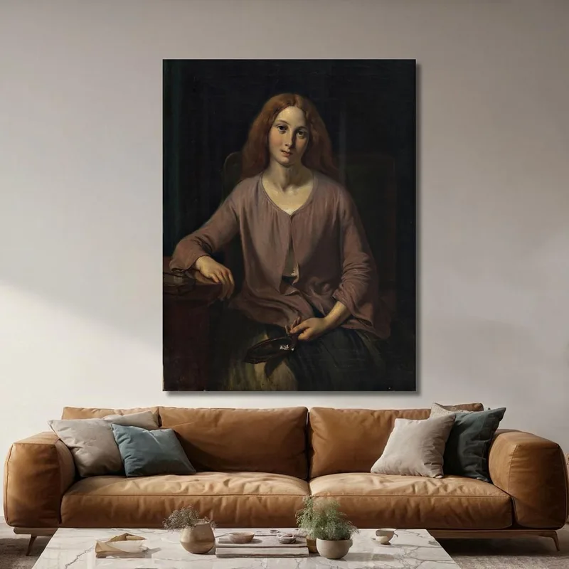 Mujer Veneciana En El Tocador Wilhelm Marstrand