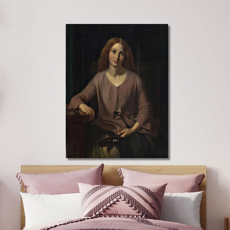 Mujer Veneciana En El Tocador Wilhelm Marstrand
