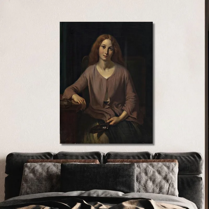 Mujer Veneciana En El Tocador Wilhelm Marstrand