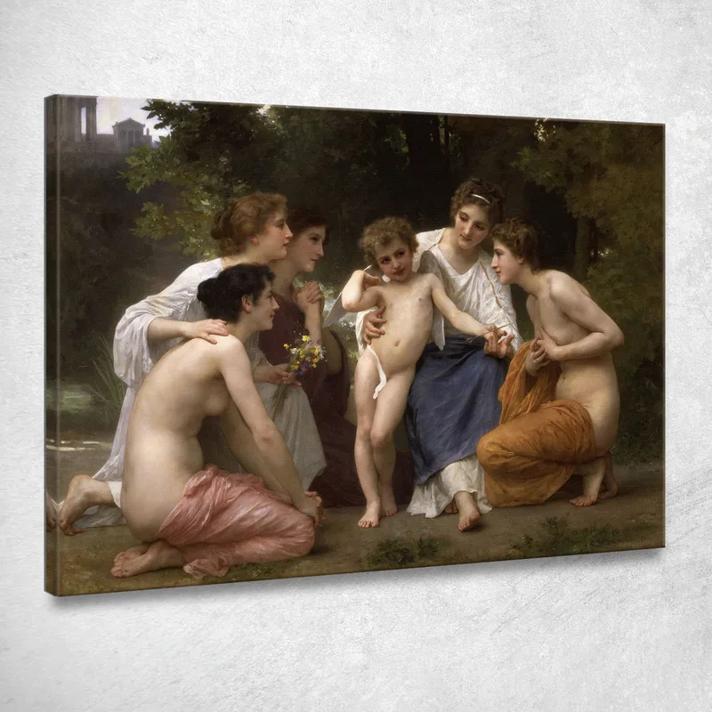 Admiración William Bouguereau cuadro en lienzo