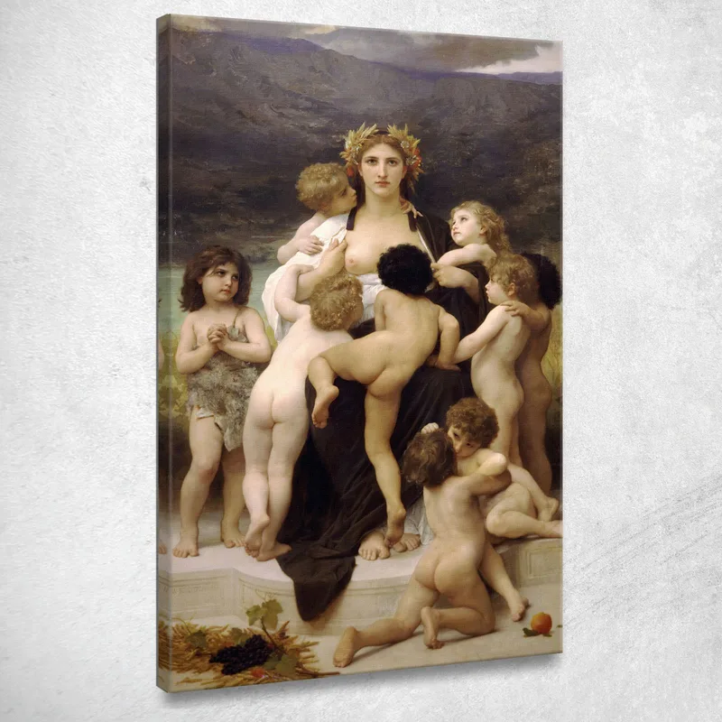Alma Parens William Bouguereau cuadro en lienzo