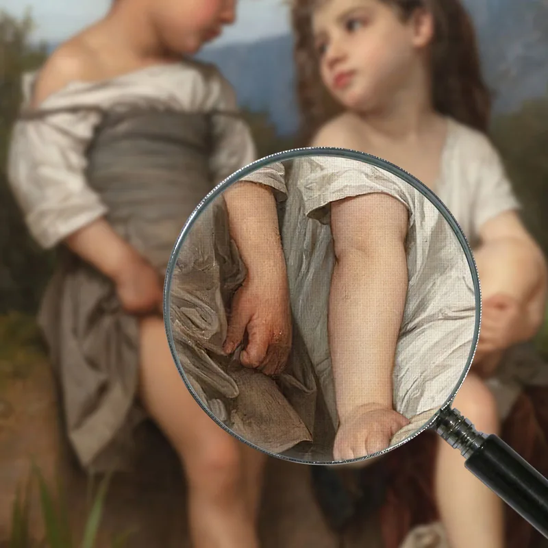 Por La Corriente William Bouguereau