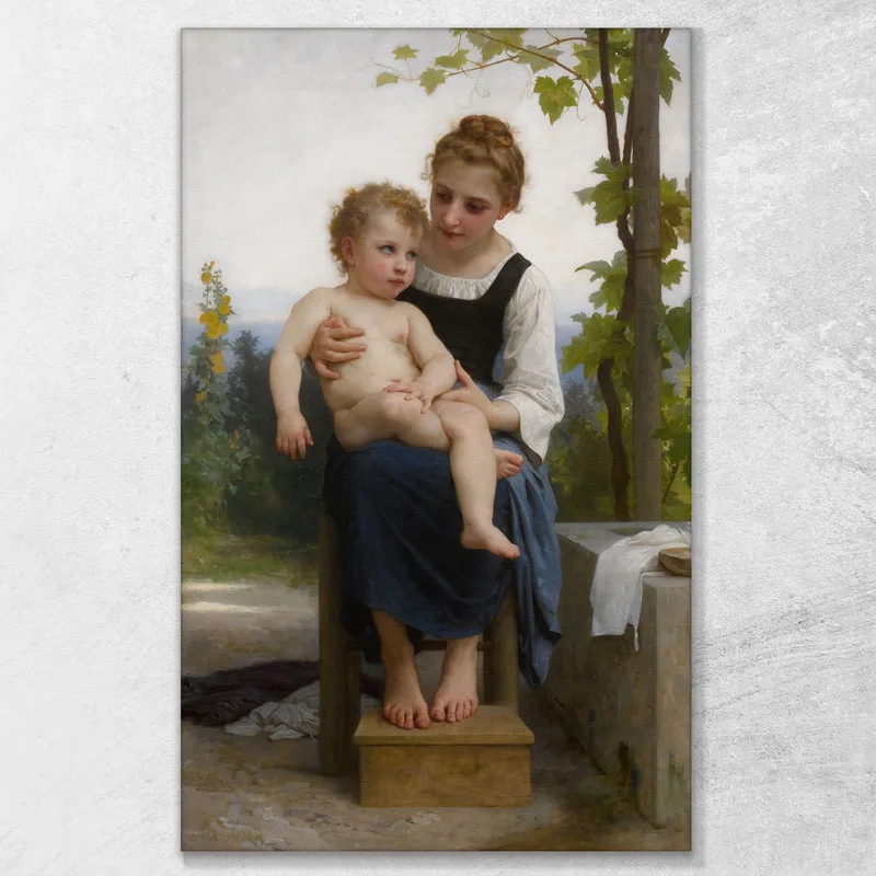 Prima Del Bagno William Bouguereau