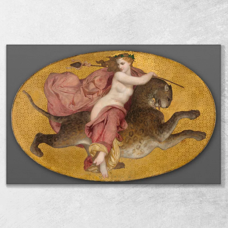 Baccante Su Una Pantera William Bouguereau