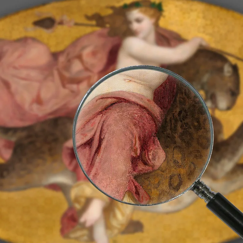 Baccante Su Una Pantera William Bouguereau