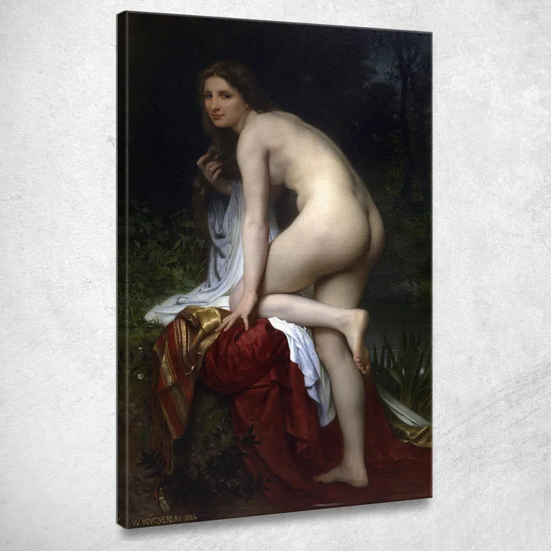 Bañista William Bouguereau cuadro en lienzo
