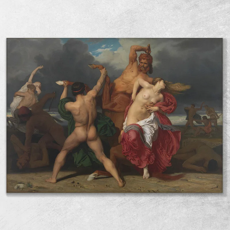 Battaglia Dei Centauri E Dei Lapiti William Bouguereau