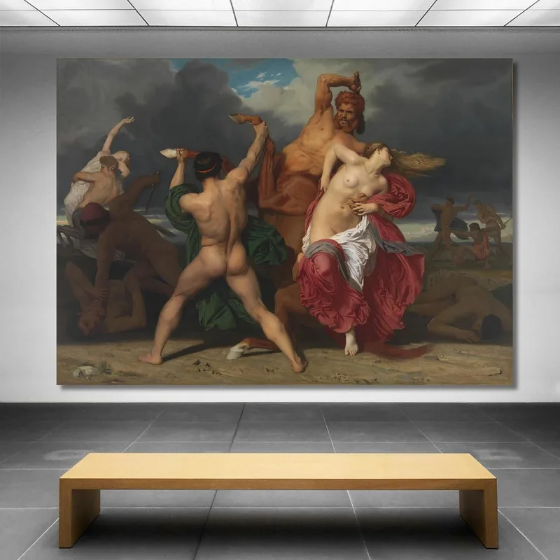 Battaglia Dei Centauri E Dei Lapiti William Bouguereau