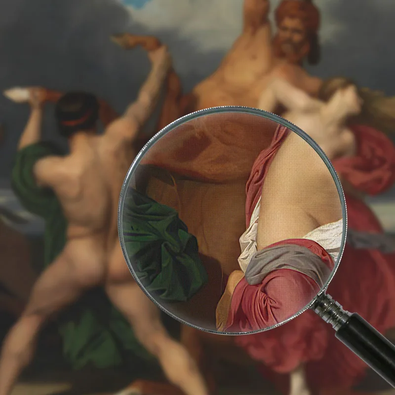 Battaglia Dei Centauri E Dei Lapiti William Bouguereau