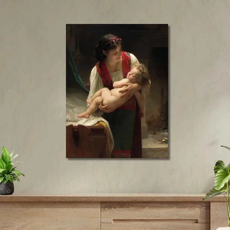 Ninna Nanna, Ora Di Andare A Dormire William Bouguereau