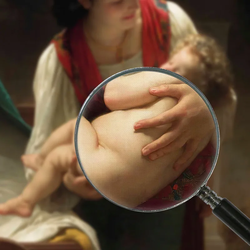 Ninna Nanna, Ora Di Andare A Dormire William Bouguereau