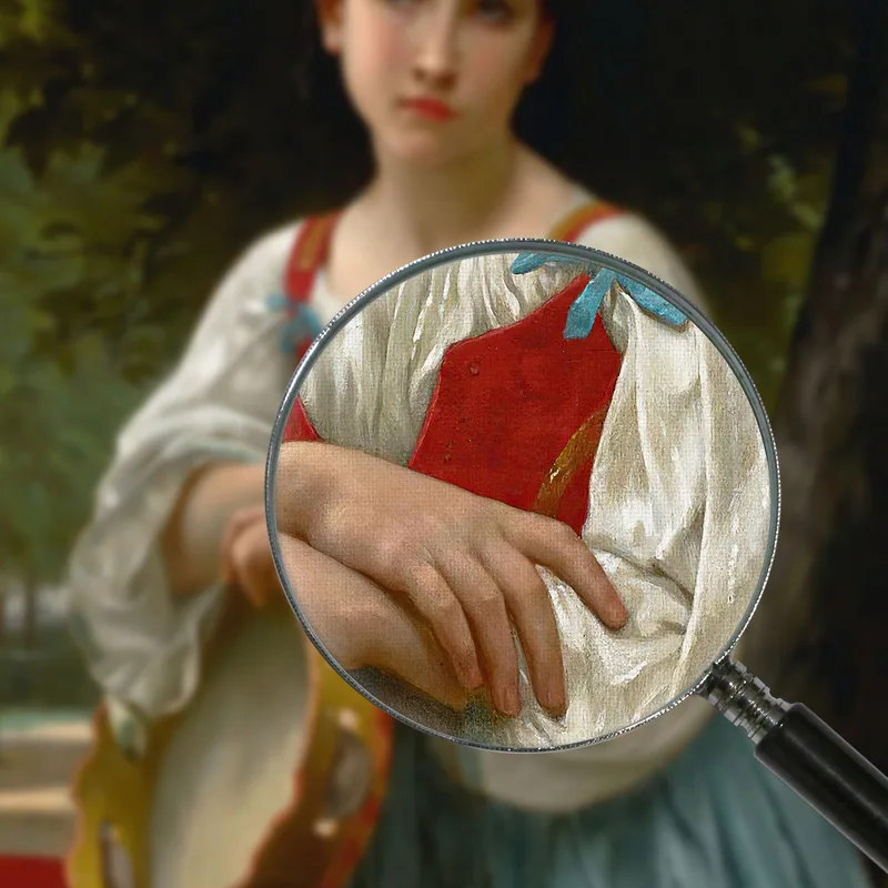 Bohemian Con Tamburo Basco William Bouguereau