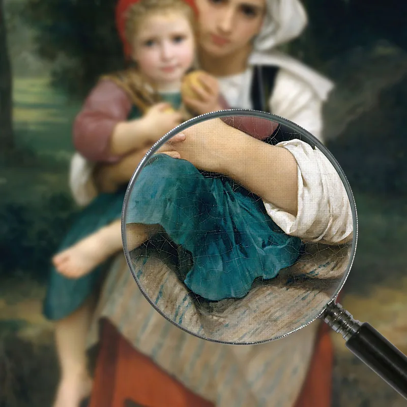 Fratello E Sorella Bretone William Bouguereau
