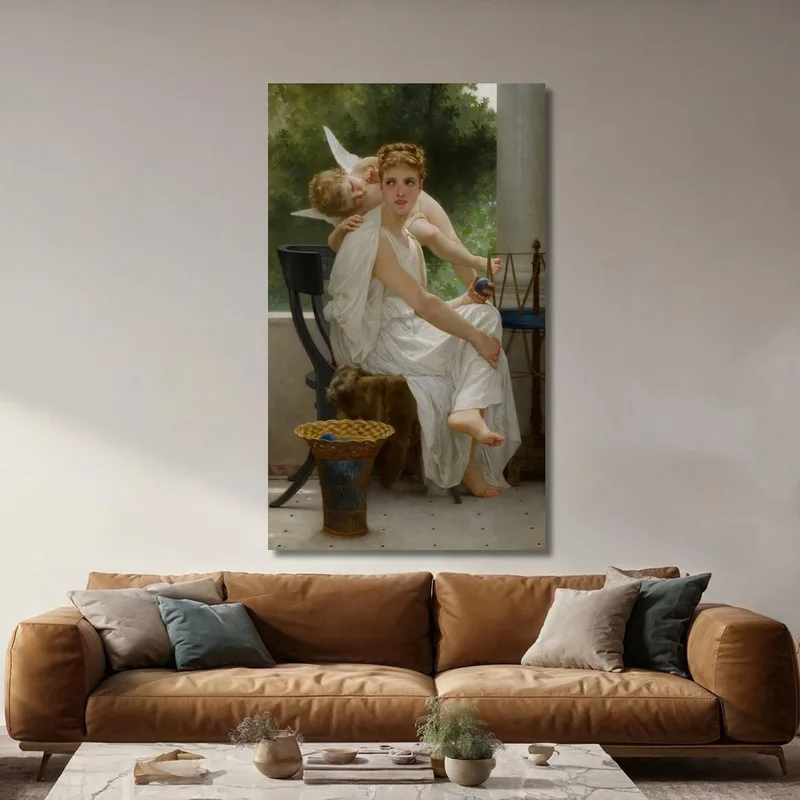 Interrupted Work William Bouguereau