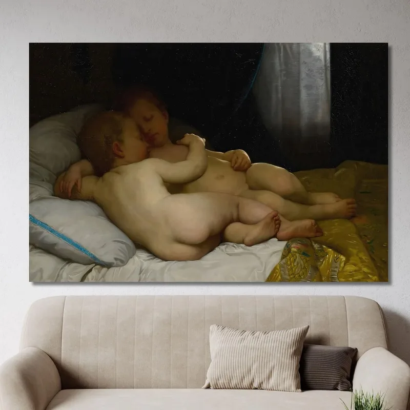 Los Niños Dormidos William Bouguereau