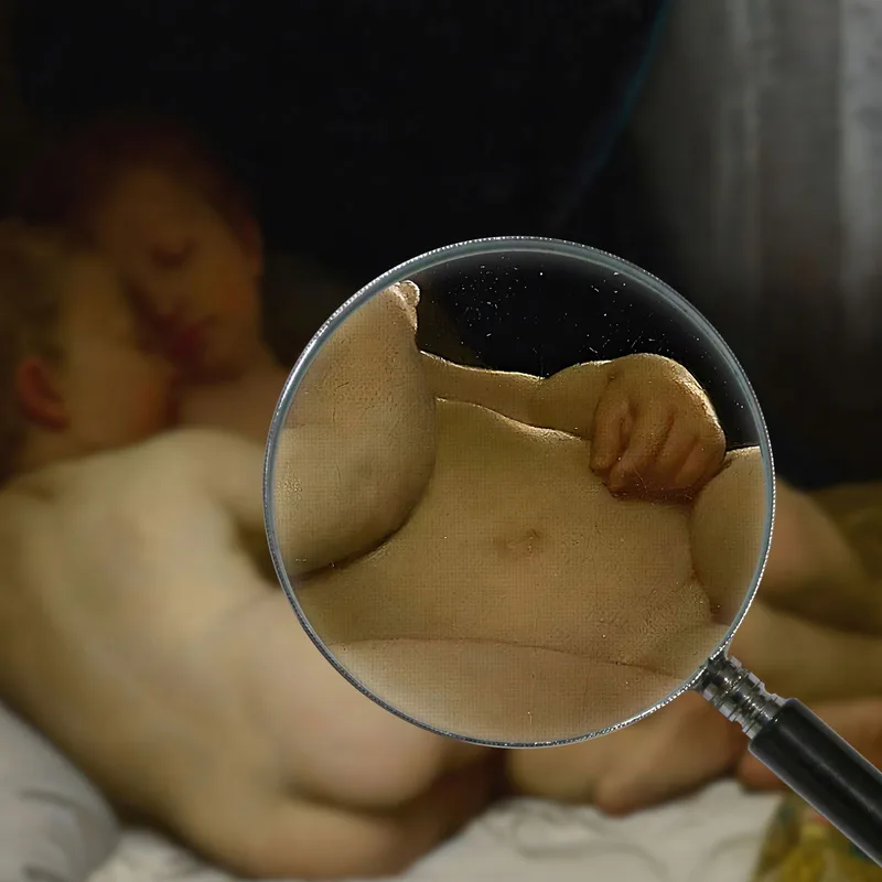Los Niños Dormidos William Bouguereau