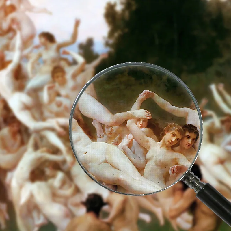 The Oréades William Bouguereau