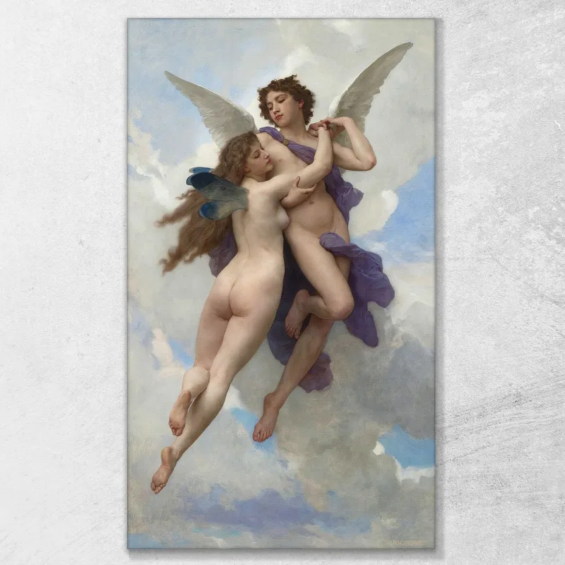 Amor Y Psique William Bouguereau