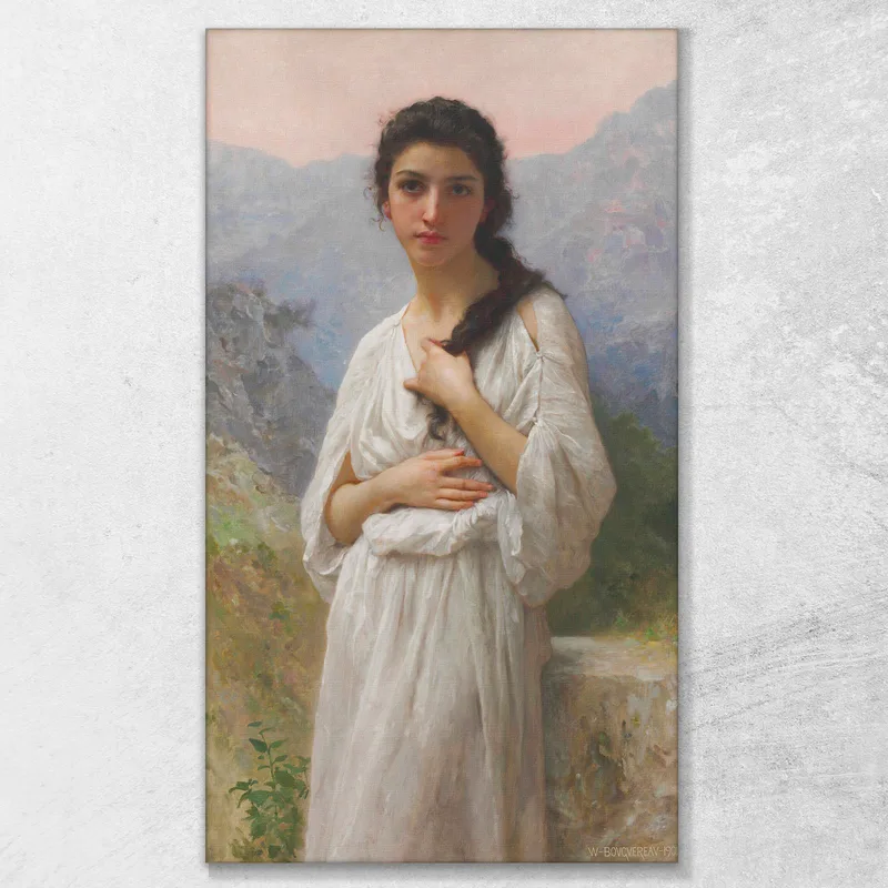 The Wait William Bouguereau